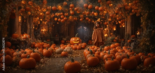 A universe of pumpkin enchantment awaits you, where pumpkins have been miraculously changed into amazing animals and settings that beg you to explore and be mesmerized by their allure. © LIFE LINE