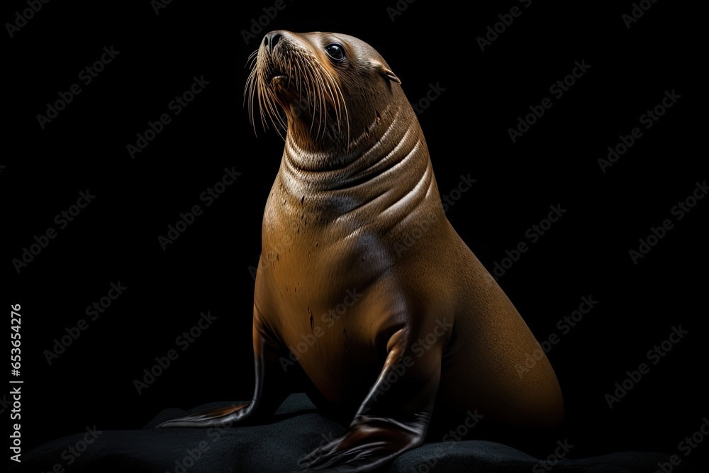 Fototapeta premium Sea Lion isolated on white background