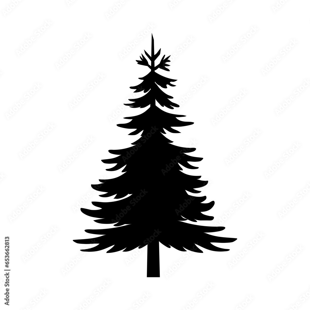 Pine tree icon vector. Christmas tree illustration sign. Pine symbol or logo. Pine tree icon vector. Christmas tree illustration sign. Pine symbol or logo.