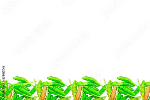 chili frame arranged into picture frames, frame / frame chili, leaf frame, leaf picture, bright green, natural leaf color, transparent background png file