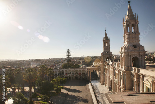 Reise durch S  damerika  Peru. Zwischenstopp in Arequipa.