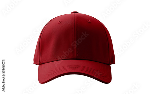 Marron Cap Isolated on a Transparent Background PNG.