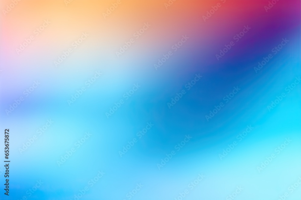 Vivid Blurred gradient colors background. Generative AI.	
