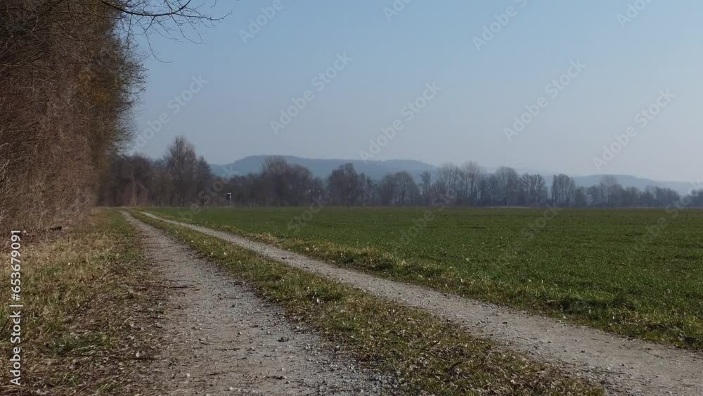 green meadows and dry fields in bavaria a sunny day Filmed in UHD 4k green meadows and dry fields in bavaria a sunny day Filmed in UHD 4k