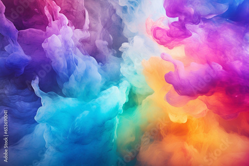 Wallpaper dream cloud abstract imagination texture background fractal saturated colorful vibrant