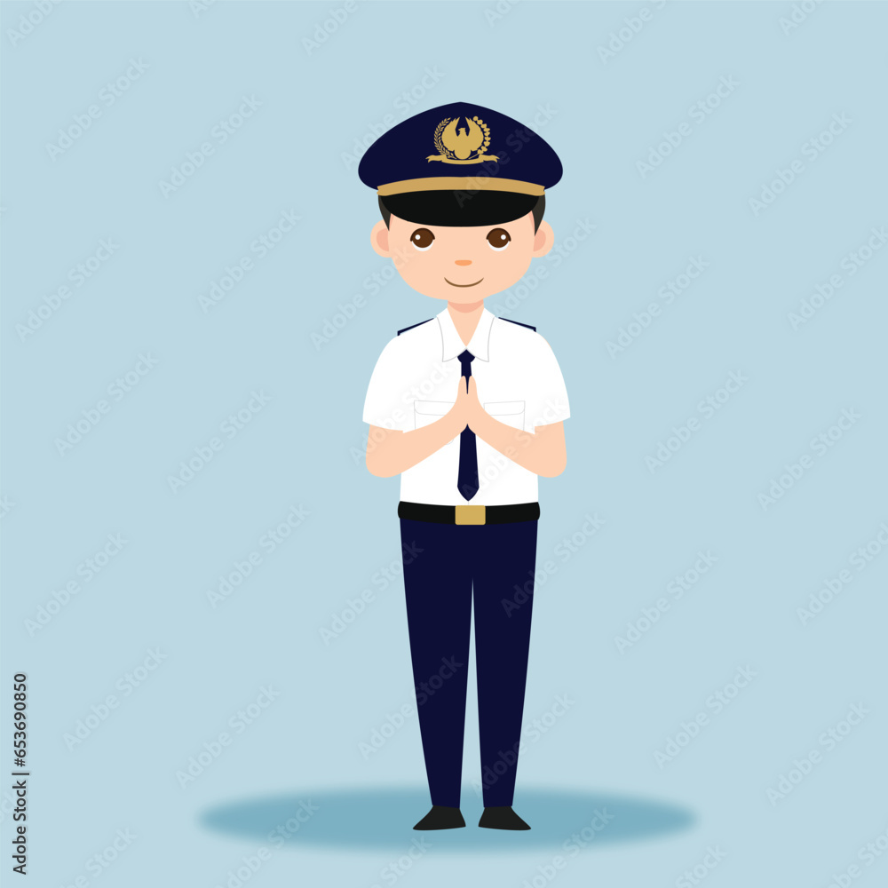 Machinist Profession Cartoon Character Machinist Profession Cartoon Character