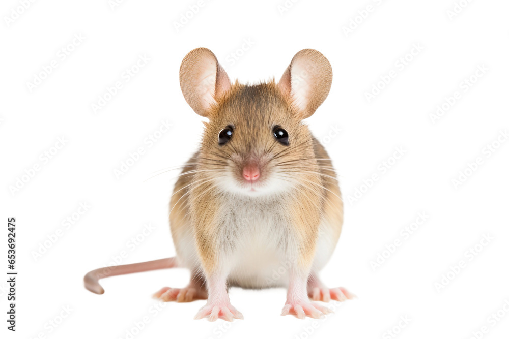 Mouse on Transparent Background, PNG, Generative Ai