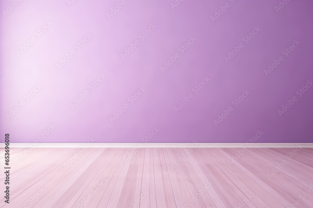 Empty new flat with fresh painted colorful wall in an empty room. Generative Ai. Empty new flat with fresh painted colorful wall in an empty room. Generative Ai.