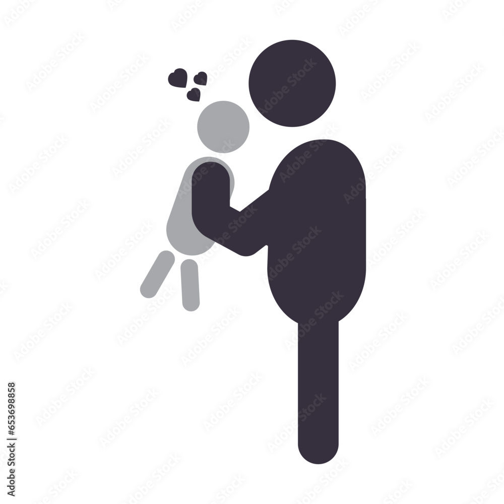 Mother child icon, is a vector illustration, very simple and minimalistic. With this Mother child icon you can use it for various needs. Whether for promotional needs or visual design purposes Mother child icon, is a vector illustration, very simple and minimalistic. With this Mother child icon you can use it for various needs. Whether for promotional needs or visual design purposes