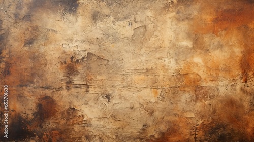 Abstract Grunge Texture in Earthy Tones