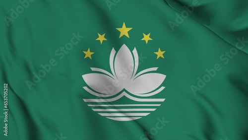 3D Flag of Macau