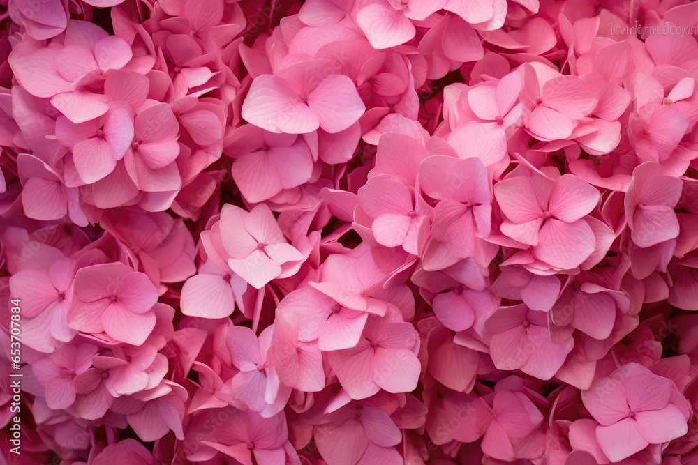Marvel At The Delicate Beauty Of Pink Hydrangea Flowers
