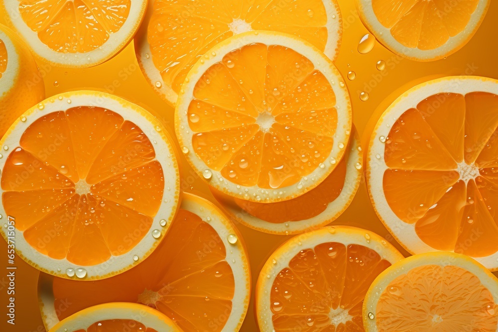 Fresh orange seamless background. Fresh orange seamless background.