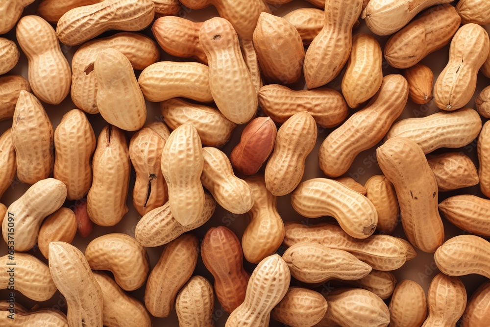 Fresh peanut seamless background Fresh peanut seamless background