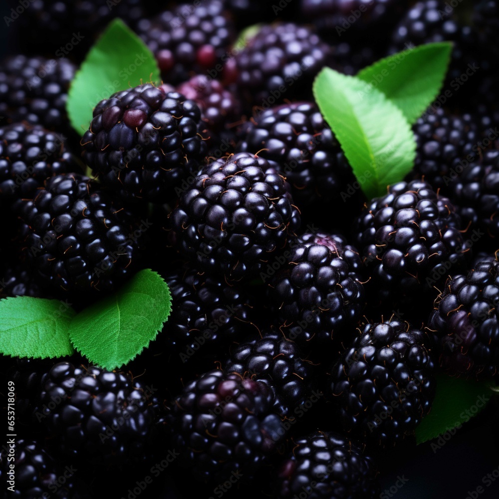 Blackberries background Blackberries background