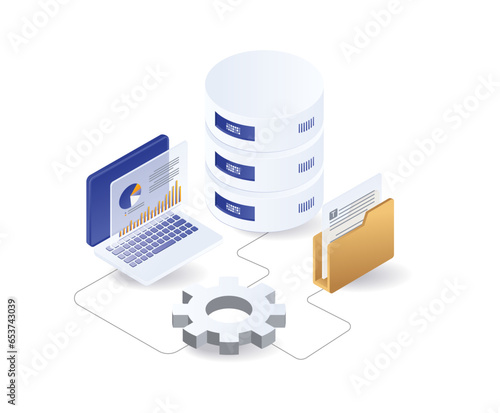 Network database server analyst