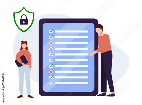 Parental control. Parental control software, parental advisory music, kids digital content metaphors. Vector isolated concept metaphor illustrations