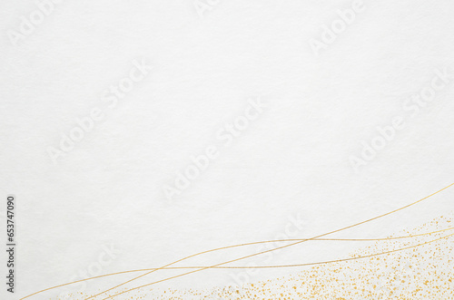 Modern abstract patterned Japanese paper background. Graceful wavy designed Japanese washi paper texture.