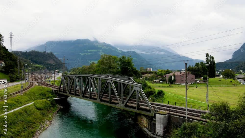 Switzerland, Lindt, River, Nature, Boat, River, Tourism, Swiss, Train, Bridge, Switzerland, Lindt, River, Nature, Boat, River, Tourism, Swiss, Train, Bridge,