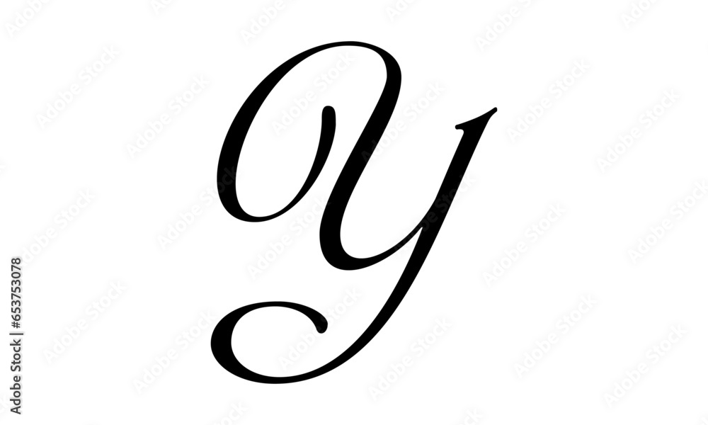 Luxurious Letter Y Logo Luxurious Letter Y Logo