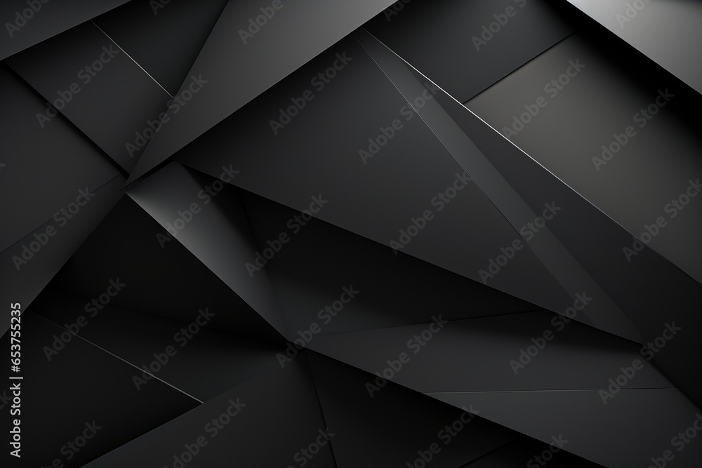 Geometric triangle shapes define this abstract modern background