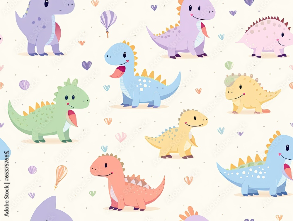 cute dinosaur pattern cute dinosaur pattern