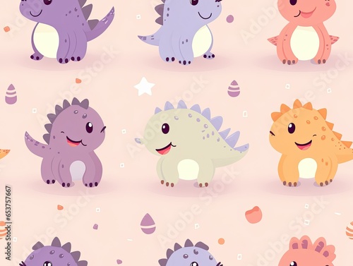 cute dinosaur pattern