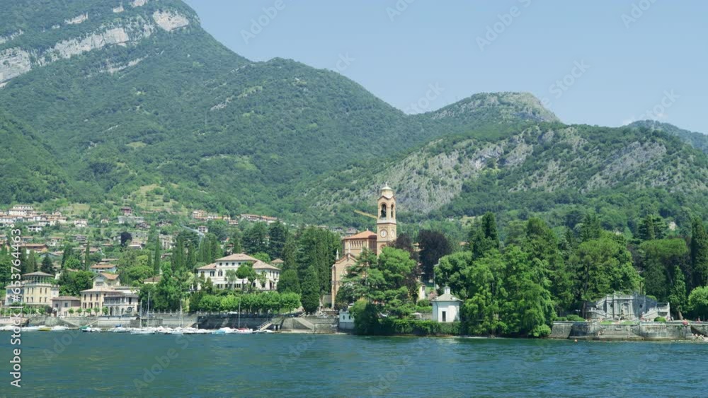 Tremezzo on the western shore of Lake Como, Italy Tremezzo on the western shore of Lake Como, Italy