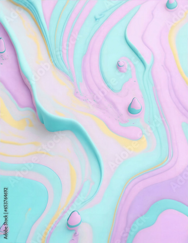 pastel colour oil paint abstract background with waves abstract watercolor background