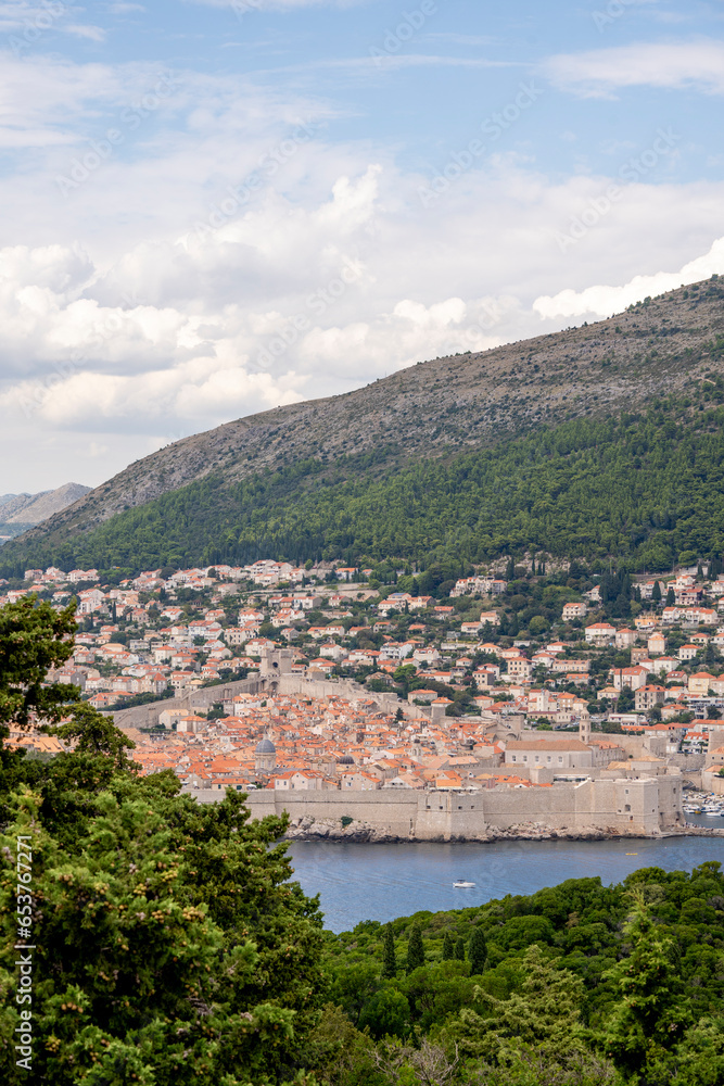 Dubrovnik croatia city view