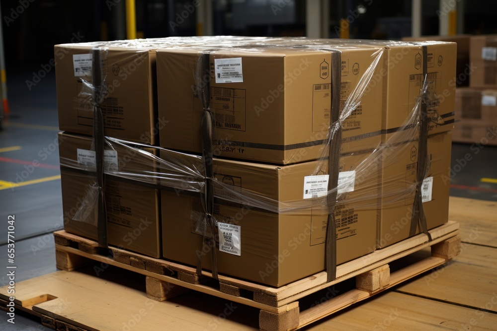 cargo in warehouse cargo in warehouse