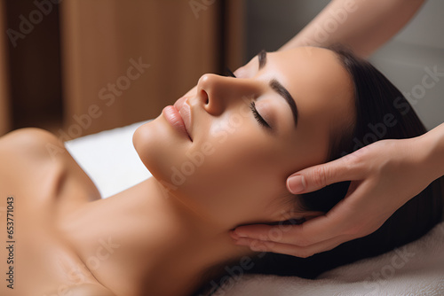 Relax facial and head massage 2