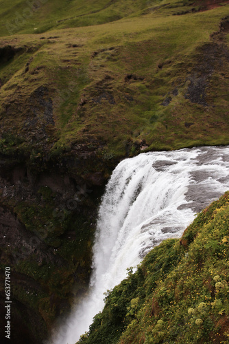 Obraz na płótnie waterfall drop w salonie