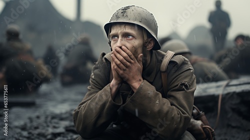 Shell Shocked Soldier photo