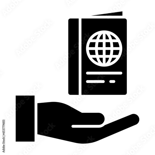 Citizenship Glyph Icon