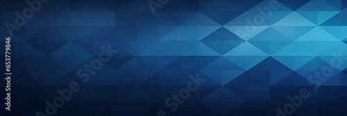 Blue and grey Grainy Shaded Geometry: Abstract background texture in triangular forms, infused with subtle noise, creating a gradient of visual intrigue, web banner photo