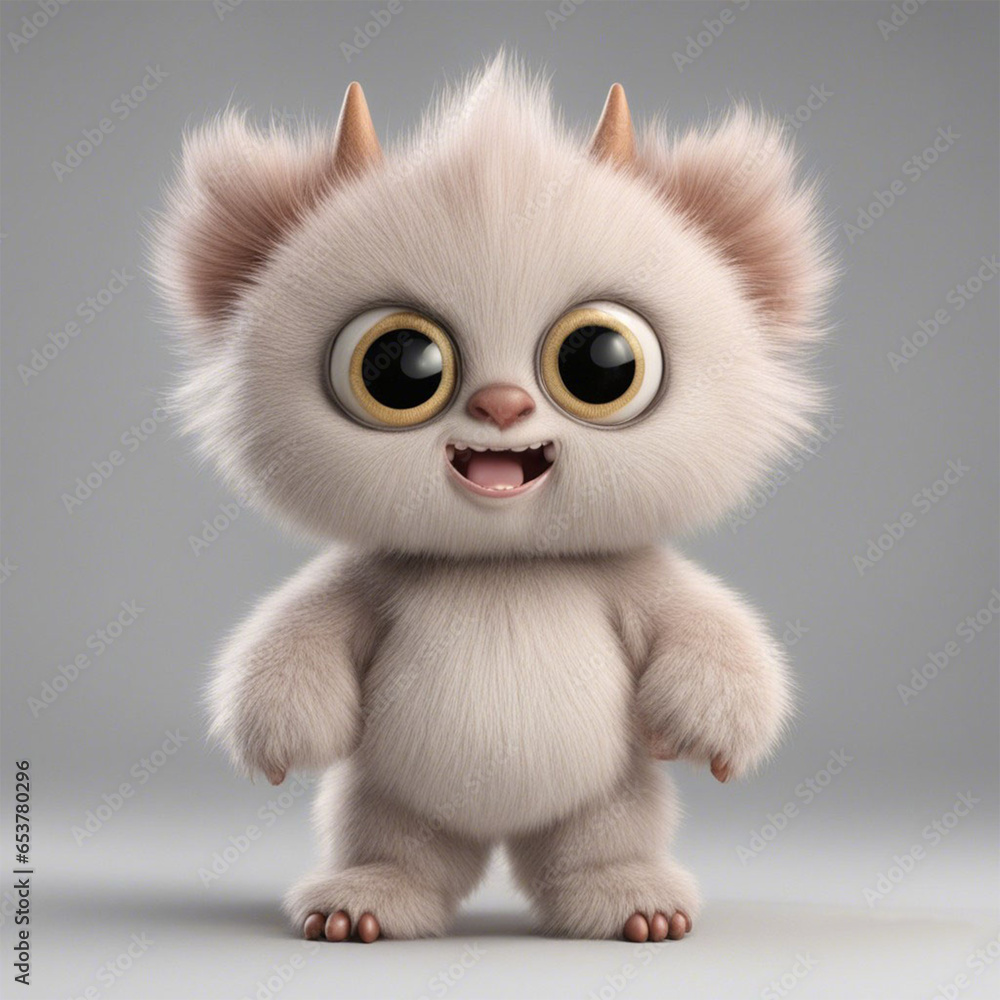 cute little monster smooth skin soft fur bright eyes cute little monster smooth skin soft fur bright eyes