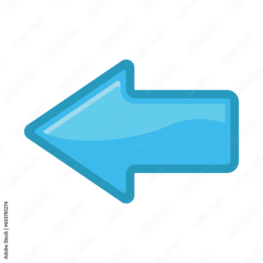 Arrow icon vector on trendy design Arrow icon vector on trendy design