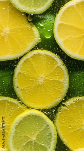 Seamless Lemon Background