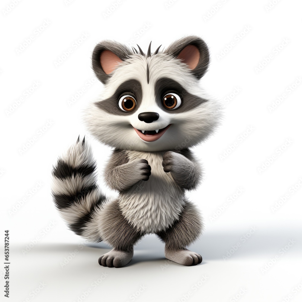 raccoon cartoon character raccoon cartoon character