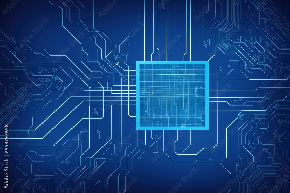 Futuristic Artificial Intelligence brain with circuit board is on learning process and solving problem, generative ai Futuristic Artificial Intelligence brain with circuit board is on learning process and solving problem, generative ai