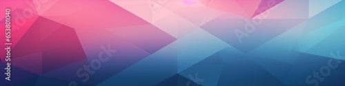 pink and blue shaded modern abstract grainy background texture, geonomic triangle shapes, noise, gradient, web banner