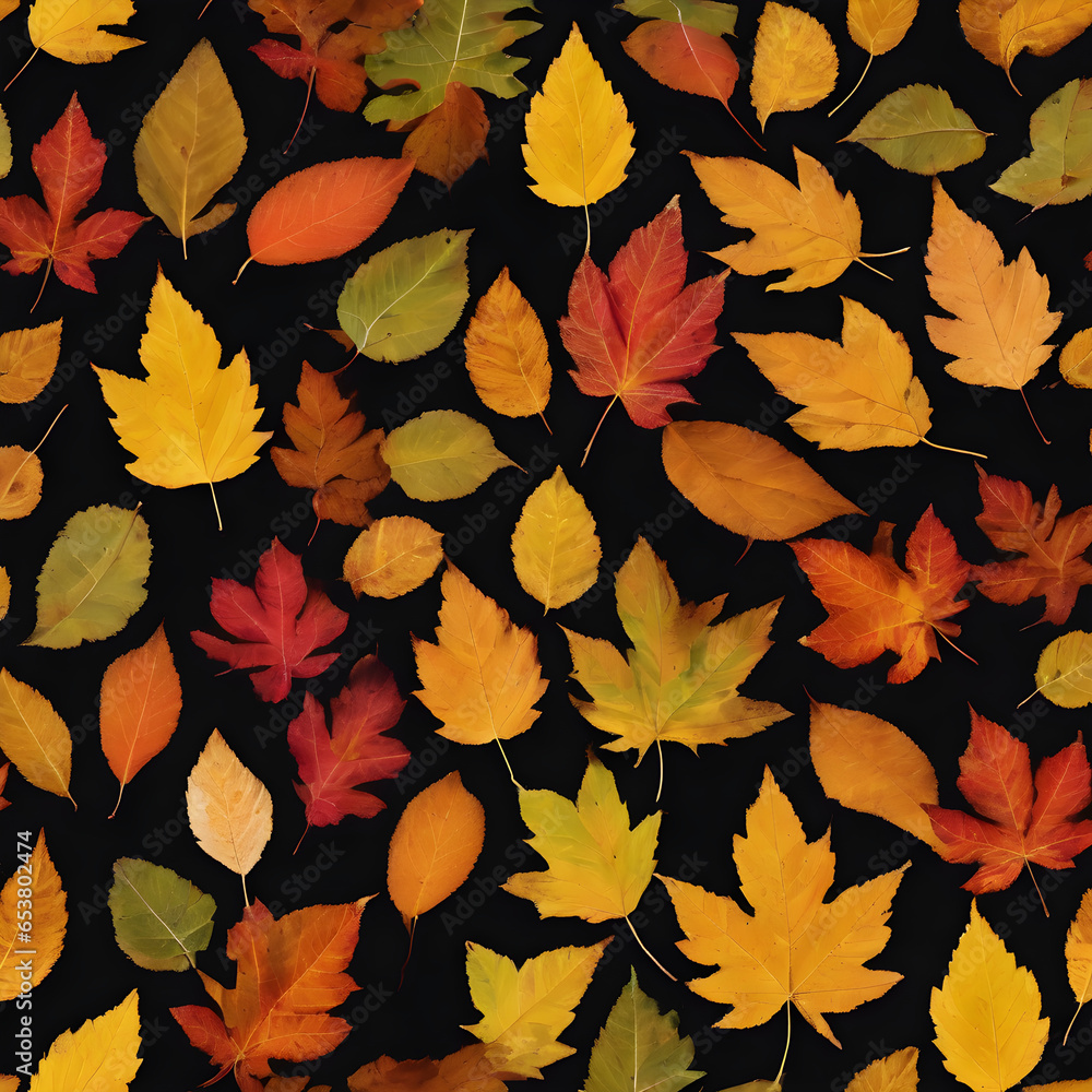 Autumn leaves background Autumn leaves background