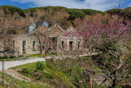 The mountain colony of Principe di Piemonte above Messina on the island of Sicily photo