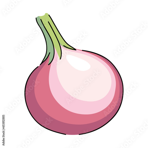 purple onion design