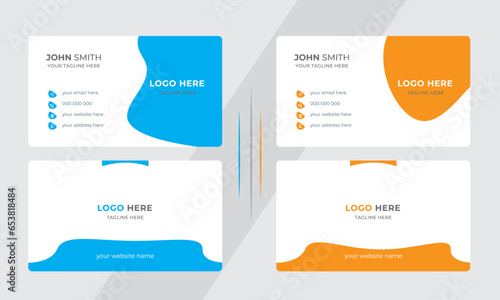 Modern Style Business Card Design