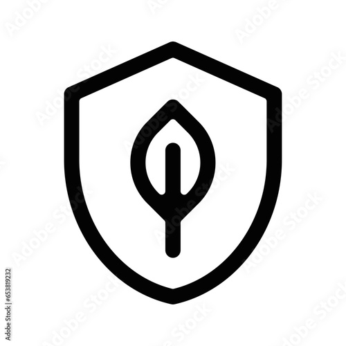 picto logo icones et symbole ecologie bouclier nature agriculture et plantes gras