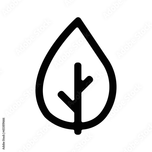 picto logo icones et symbole ecologie feuille plante arbre gras