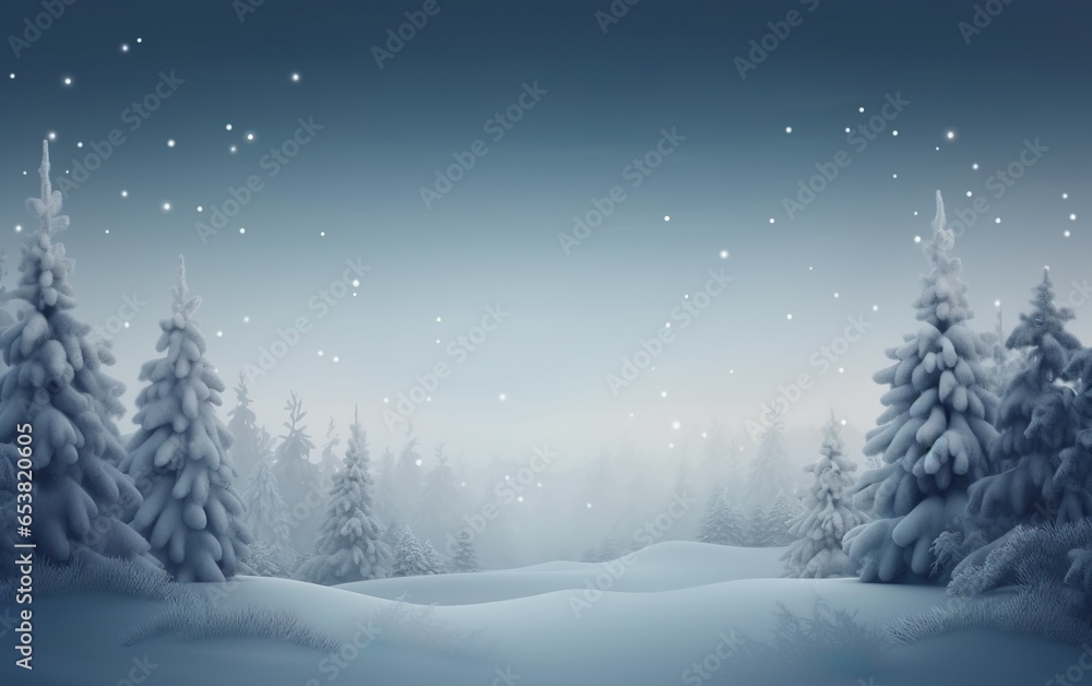 Merry Christmas and happy new year greeting background