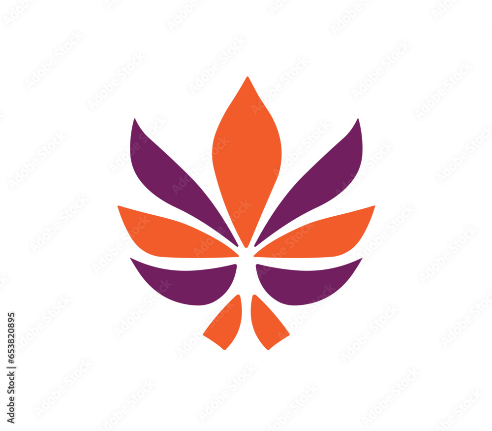 Obraz premium Yoga logo zen meditation symbol png design